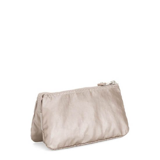 Sacs Kipling Creativity Large Metallic Pouch Rose | FR 1131AH